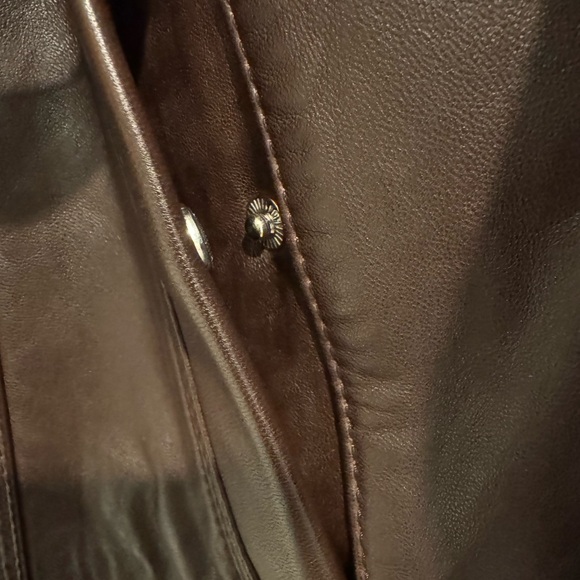 Quince leather jacket brown L - Picture 4 of 9